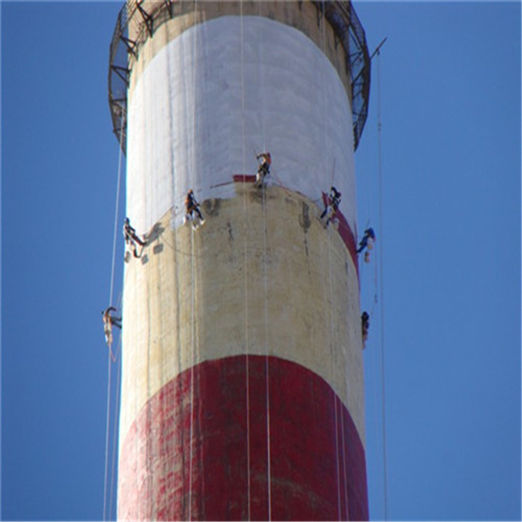 Cement chimney outer wall anti-corrosion, high-altitude chimney anti-corrosion, storage tank anti-corrosion