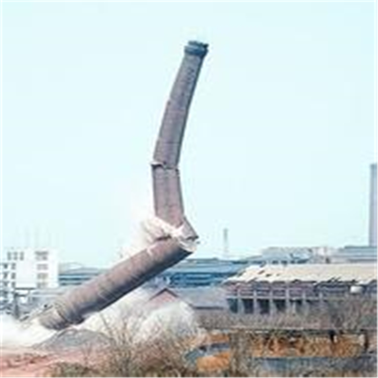 Manual Demolition Brick Chimney Blasting Company High-Rise Removal