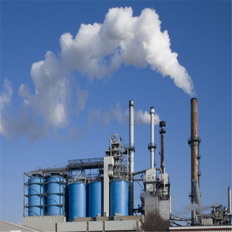 Power plant chimney flue gas desulfurization, high-altitude desulfurization